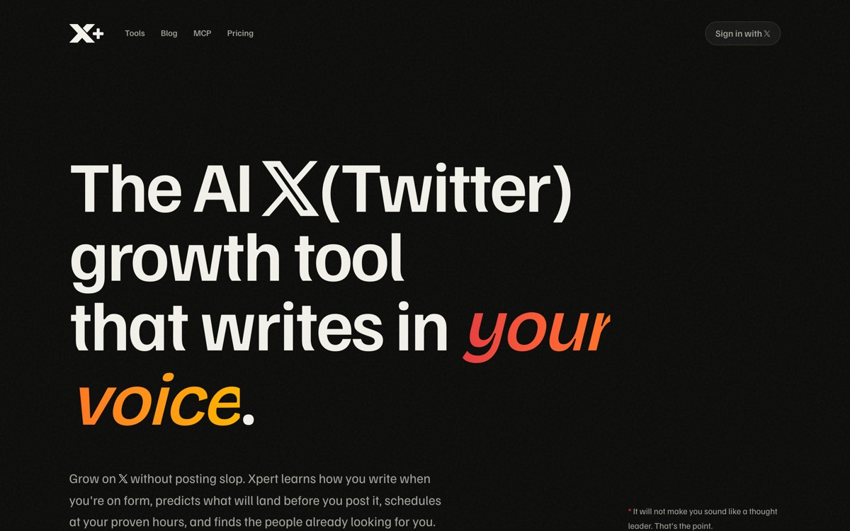 Xpert Best Twitter X Growth Tool